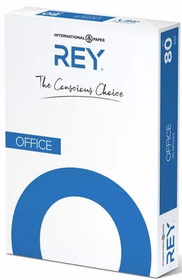 Zdjęcie produktu dla Papier do kopiowania REY Office, DIN A3, 80 g/m², biały, białość 161 CIE, certyfikat , opakowanie 500 arkuszy