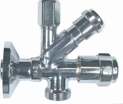 Produktbild von Kombi-Eckventil 1/2"x10mm mit Geräteanschluss Grohe 41073000
