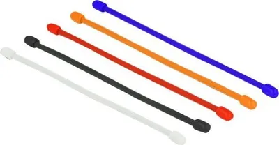 Immagine prodotto di DELOCK KBI biegsam L 80 x B 4 mm farbig sortiert Set 10 STK