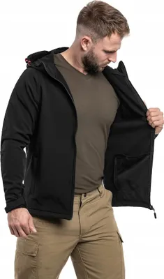 Zdjęcie produktu dla Męska kurtka softshell NETI II wiatroodporna i oddychająca