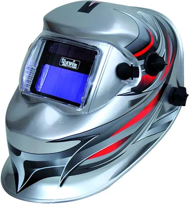 Auto-Schweißhelm DIN9/13, Sichtfeld 92x35 mm, MMA/TIG/MIG