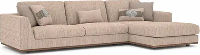 Immagine prodotto di Mobili imbottiti divano angolare beige divano divano a L relax divano imbottito soggiorno