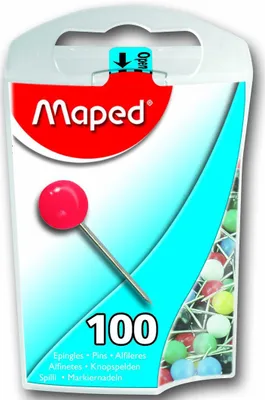Produktbild von Maped Markierungsnadeln Größe: 5 farbig sortiert