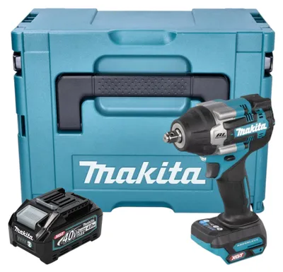 Image de Makita TW 007 GM101 Clé à choc sans fil 40 V max. 760 Nm 1/2'' Brushless + 1x batterie 4,0 Ah + Makpac - sans chargeur