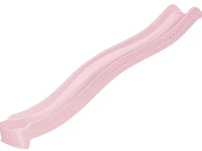 Image de Toboggan 265 cm rose pastel