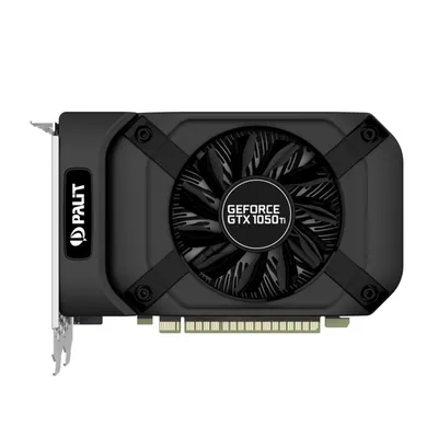 Produktbild von Palit NE5105T018G1F, GeForce GTX 1050 Ti, 4 GB, GDDR5, 128 Bit, 4096 x 2160 Pixel, PCI Express x16 3.0