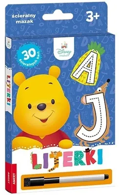 Zdjęcie produktu dla Disney Maluch Literki Karty 3+ MMK-9201