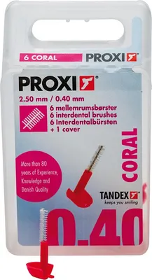 Produktbild von Interd.Bürsten Proxi pink 2,5  6St