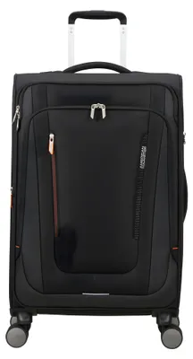 Zdjęcie produktu dla American Tourister Trolley Wanderlite Spinner Exp. TSA Shadow Black czarny 70 cm