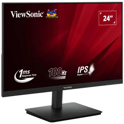 Produktbild von Viewsonic VA240-H, 61 cm (24"), 1920 x 1080 Pixel, Full HD, LED, 1 ms, Schwarz