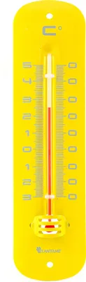 Produktbild von 19cm Gartenthermometer Retro Gelb