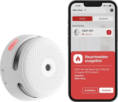 Produktbild von X-Sense smarter Rauchwarnmelder XS01-WX