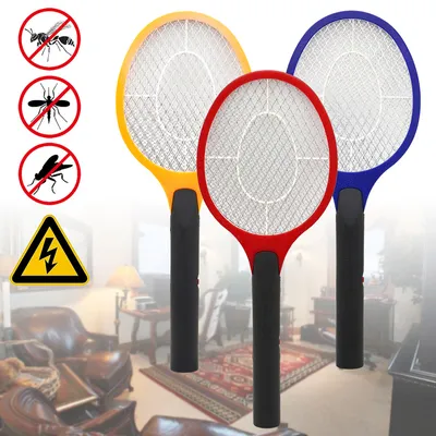 Obrázok produktu pre Karpal 3X elektrická plácačka na muchy, zabijak hmyzu, ochrana proti komárom s dvojvrstvovou sieťovinou, odpudzovač múch bez toxínov a zápachu, ideálny do interiéru aj exteriéru