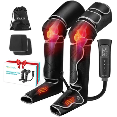 Produktbild von Fußmassagegerät Pressotherapie Beinmassagegerät mit Wärme, 6 Modi & 4 Intensitäten - Luftkompression für Füße & Beine