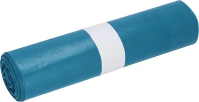 Produktbild von Müllsack Recycling - 70 Liter blau 25 Stück Recycling-LDPE.