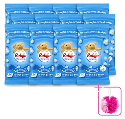 Obrázek produktu pro 12 kusů aviváže Robijn "Morgenfris" do sušičky – úsporné balení