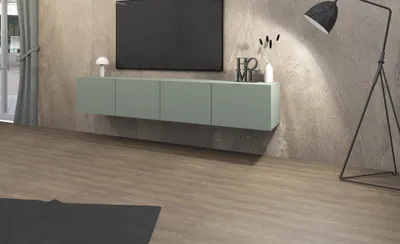 Produktbild von Kommode Lowboard "Sophia" hängend 200cm 4-türig salbei grün