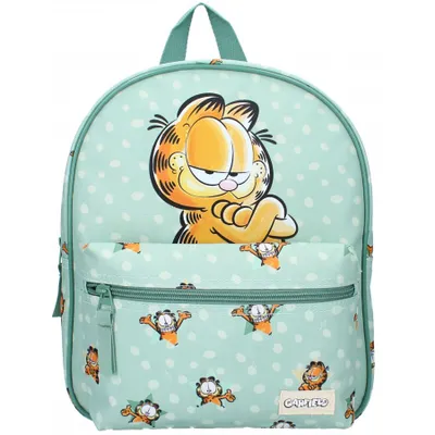 Produktbild von Vadobag Katzenrucksack GARFIELD ALL GOOD - Farbe grün - Maße 30x25x11cm, Grün, Einheitsgröße