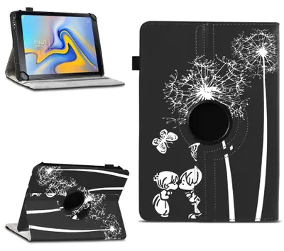 Produktbild von Tablet Hülle für Samsung Galaxy Tab A 10.5 2018 Tasche Schutzhülle 360° DrehbarFarben:Motiv 11