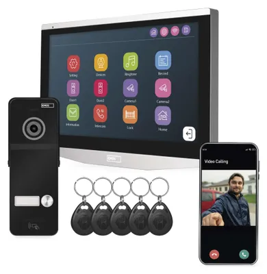 GoSmart Sada domácího videotelefonu EMOS IP-750A s WiFi