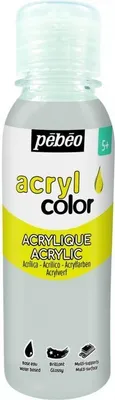Obrázok produktu pre Viacstranná akrylová farba - strieborná - 150 ml
