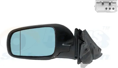 Produktbild von VAN WEZEL 0314809 Außenspiegel Seitenspiegel Links für AUDI A6 Avant (4A5, C4) Asphärisch Beheizt