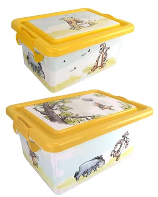 Produktbild von Spielzeugkiste Disney Winnie Pooh Stapelbox Aufbewahrungsbox