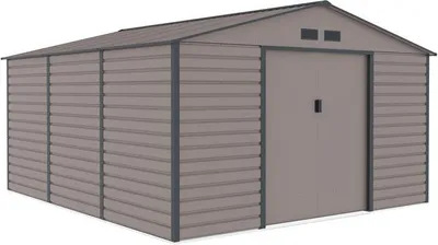 Zdjęcie produktu dla Domek ogrodowy G21 GAH 1300 - 340 x 382 cm, szary