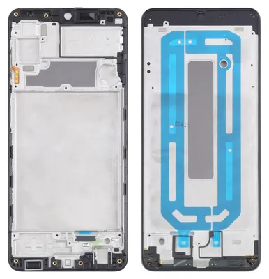 Immagine prodotto di Per Samsung Galaxy A22 Riparazione cornice LCD frontale Sostituzione Nero