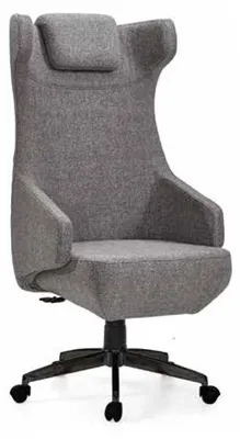 Immagine prodotto di Sedia da ufficio, poltrona, sedia per il soggiorno, poltrona da ufficio, sedia girevole, colore grigio