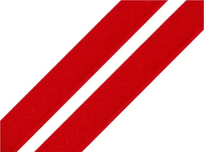 Obrázek produktu pro Paspulka bavlněná, výpustek 12 mm, červená, metráž / 1 m
