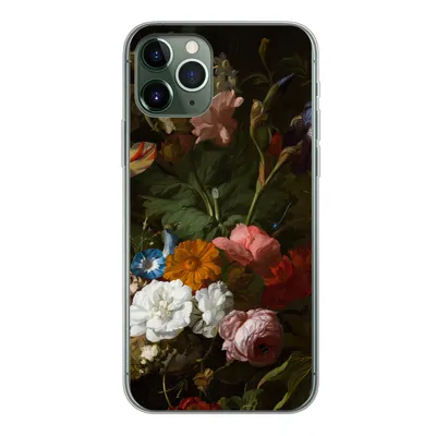 Produktbild von MuchoWow® Handyhülle Schutzhülle Hülle für iPhone 11 Pro Vase mit Blumen - Gemälde von Rachel Ruysch Silikon Softcase Handy Hülle - Handy