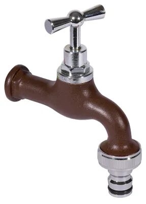 Immagine prodotto di Rubinetto Colorato per Fontana da Giardino in Ottone Belfer RUB/026 Ruggine