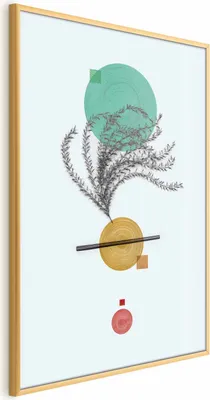 Produktbild von Posterpapier Poster - Plant Composition 21x30 cm Abstrakt n-A-0936-ao-a