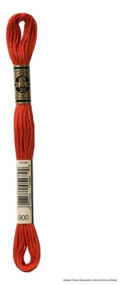 Produktbild von DMC Stickgarn Mouline Special 117MC -900, 6-fädig, 8m