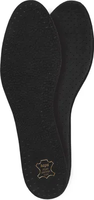 Produktbild von Kaps Leder Carbon Schwarz Anti-Schweiß atmungsaktive Schuheinlagen - Größe 40 EUR (F)