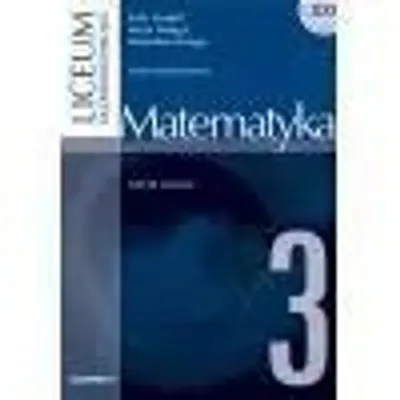 Zdjęcie produktu dla Matematyka  LO 3 z.zadań ZR w.2009 OPERON - Agnieszka Urbańczyk, Witold Urbańczyk