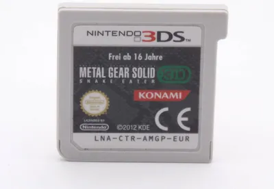 Produktbild von Metal Gear Solid: Snake Eater 3D