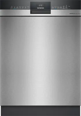 Produktbild von Siemens iQ300 SN43ES02BD, Unterbau, Standardgröße (60 cm), Edelstahl, Schwarz, Edelstahl, Berührung, Tiefer, höher