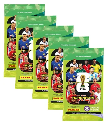 Produktbild von FIFA World Cup Adrenalyn XL 2026 - 5 Booster