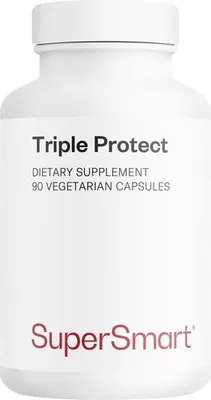 Image de SuperSmart Triple Protect Dietary Supplement - 90 Gél.Vég.
