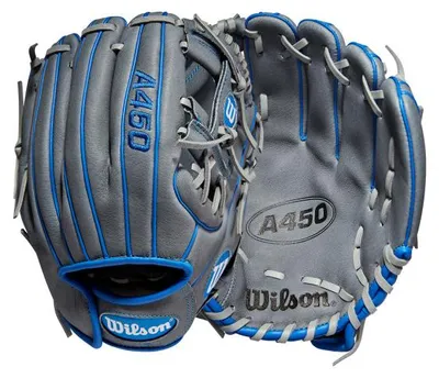 Image de Gant de Baseball Wilson A450 22 10.75" Gris pour enfant