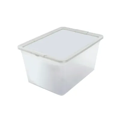 Produktbild von BRANQ X Box 48,5 x 36 cm - Kunststoff-Aufbewahrungsbox / Plastikbox mit Deckel