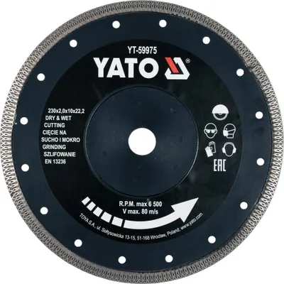 Obrázok produktu pre Yato YT-59975, 23 cm, Oceľ, 1 kusov