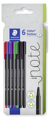 Immagine prodotto di STAEDTLER® 334 C6 Fineliner triplus rPP, 6ST