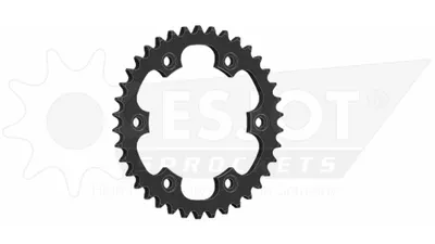 Produktbild von Kettenrad ESJOT 530 38Z Stahl schwarz