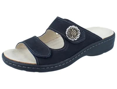 Produktbild von Beq-Pantl-Wörishf-30 Hausschuh Damen dunkelblau 38