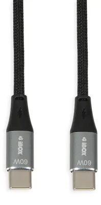 Immagine prodotto di Cavo iBOX IKUTC USB-C 60W 2m Nero