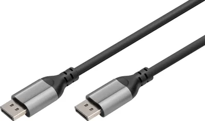 Produktbild von DIGITUS 8K 1.4 DisplayPort Anschlusskabel 2,0 m schwarz