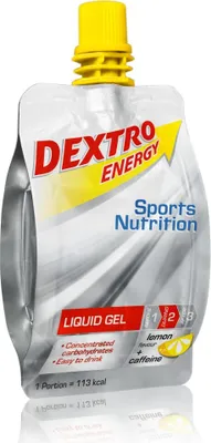 Image de Dextro Energy Sports Nutrition Liquid Gel - 60ml, saveur:Lemon+Caffeine